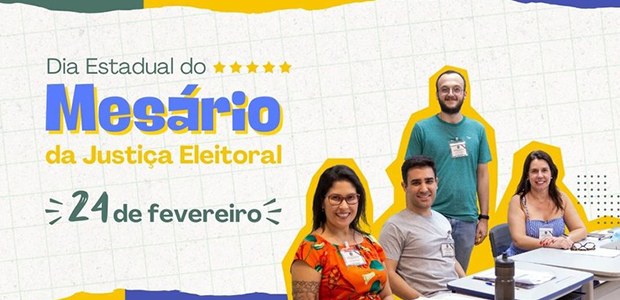 Dia estadual do mesário - 13.11.2024