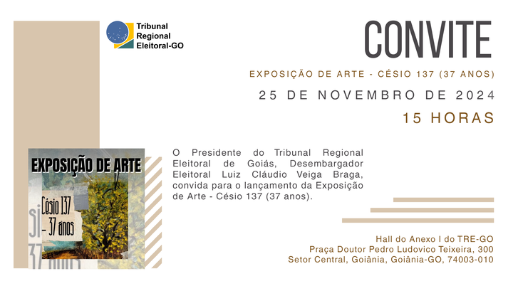 convite césio exposição